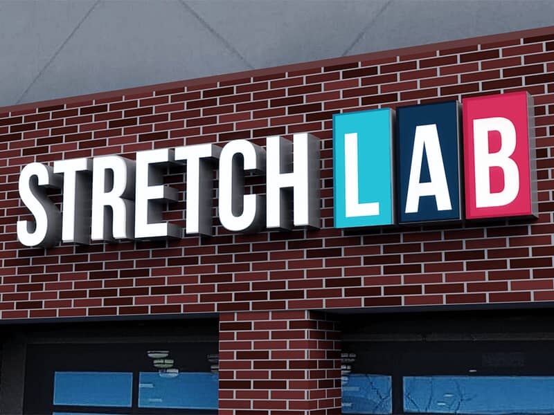 Custom 3D  building sign